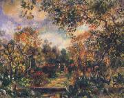 Pierre Renoir Landscape at Beaulieu painting